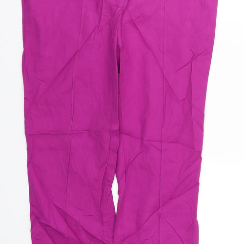 Preworn Womens Pink   Trousers  Size 33 in L25 in