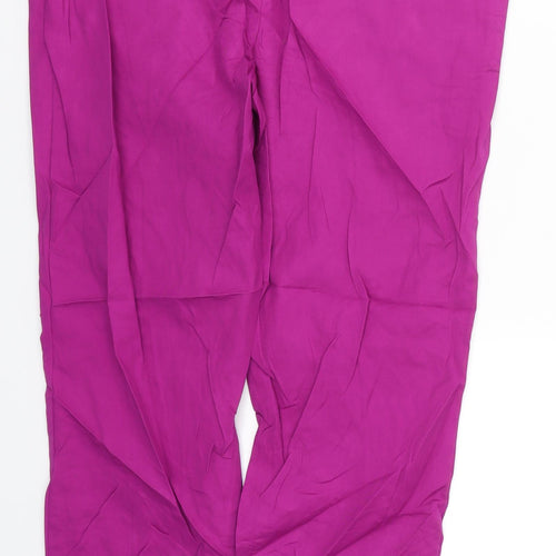 Preworn Womens Pink   Trousers  Size 33 in L25 in