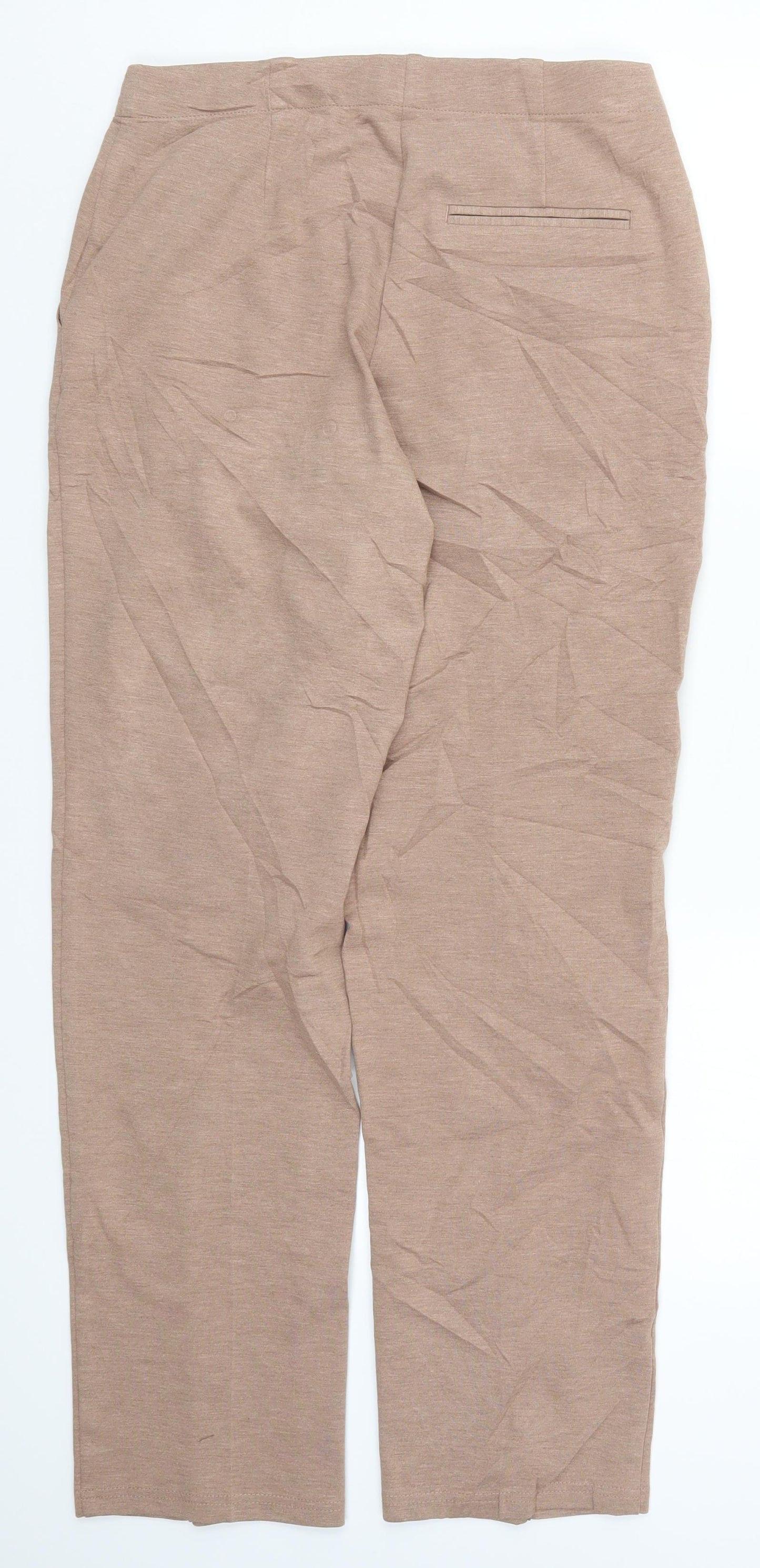 Marks and Spencer Womens Brown   Trousers  Size 10 L29 in