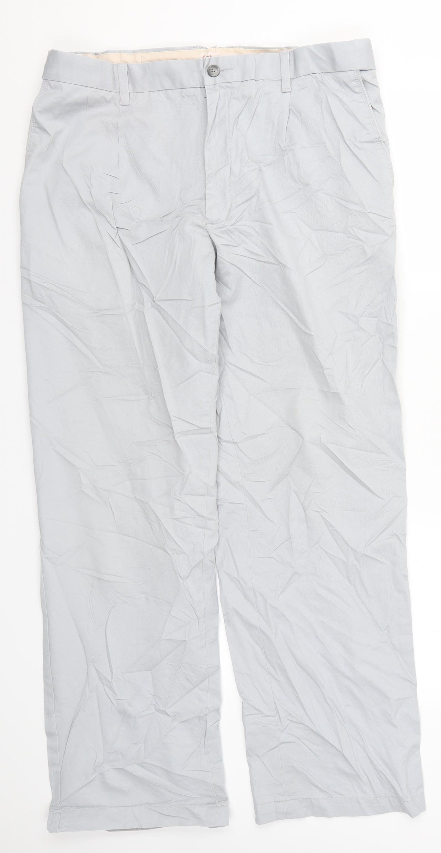 Marks and Spencer Mens Blue   Trousers  Size 38 L31 in