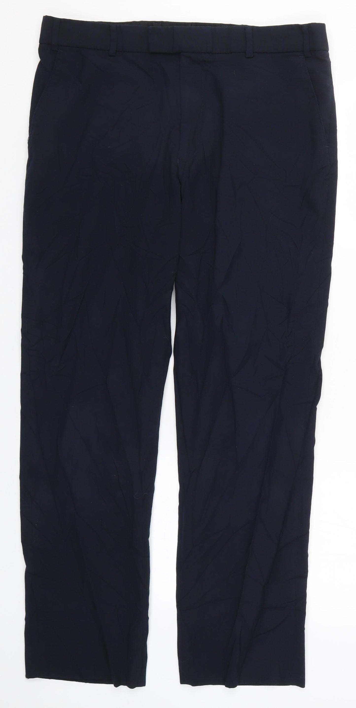 Preworn Mens Blue   Trousers  Size 35 L29 in