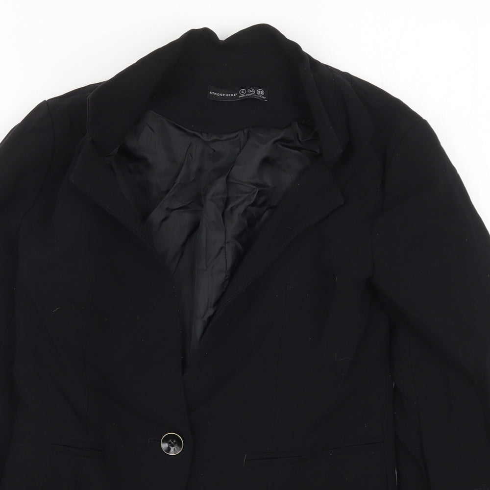 Atmosphere Womens Black   Jacket Suit Jacket Size 6