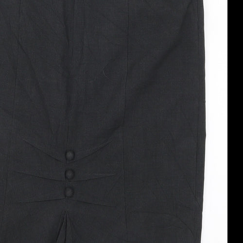 Marks and Spencer Womens Grey   Straight & Pencil Skirt Size 8