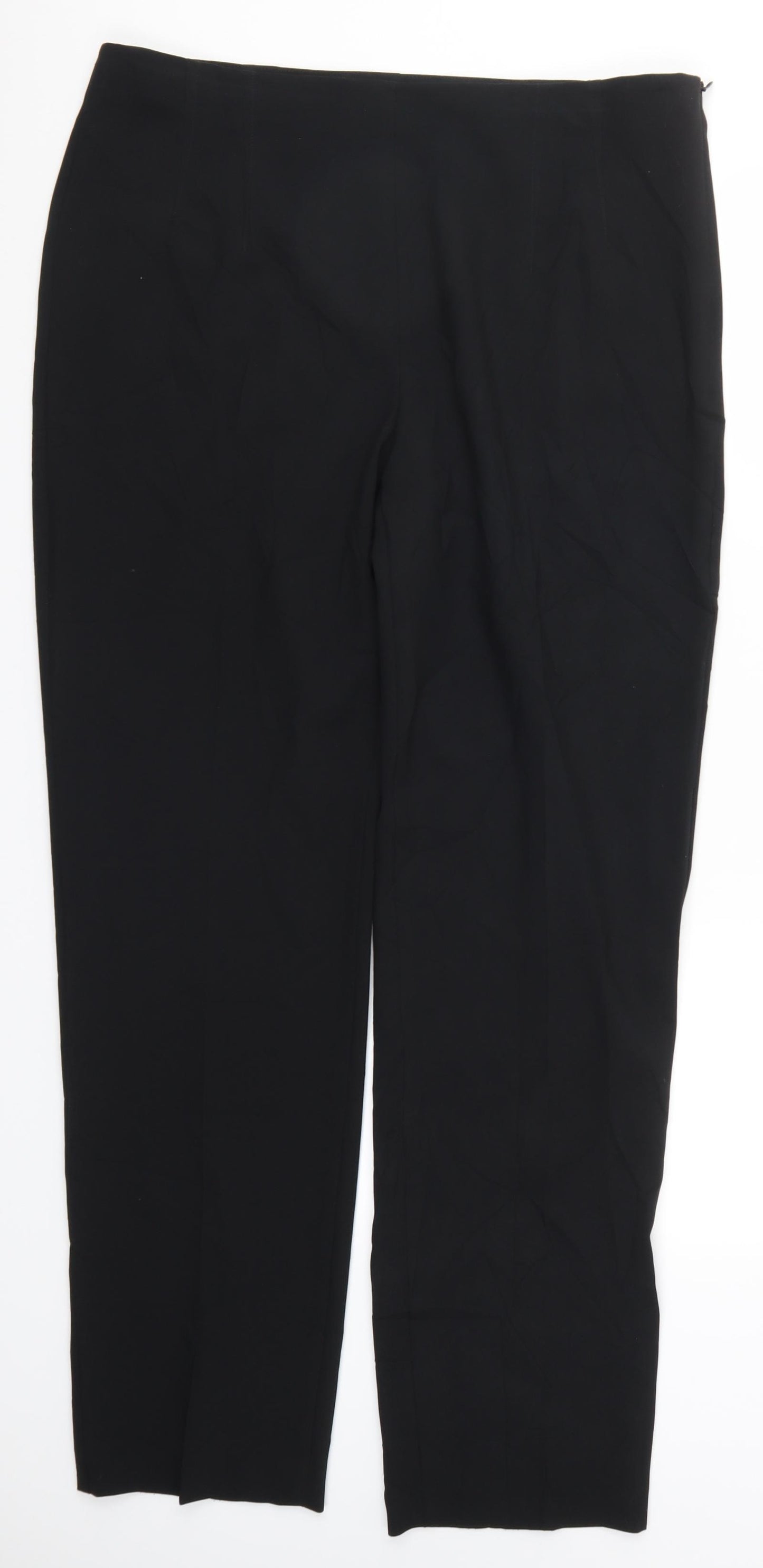 Marks and Spencer Womens Black   Trousers  Size 16 L31 in