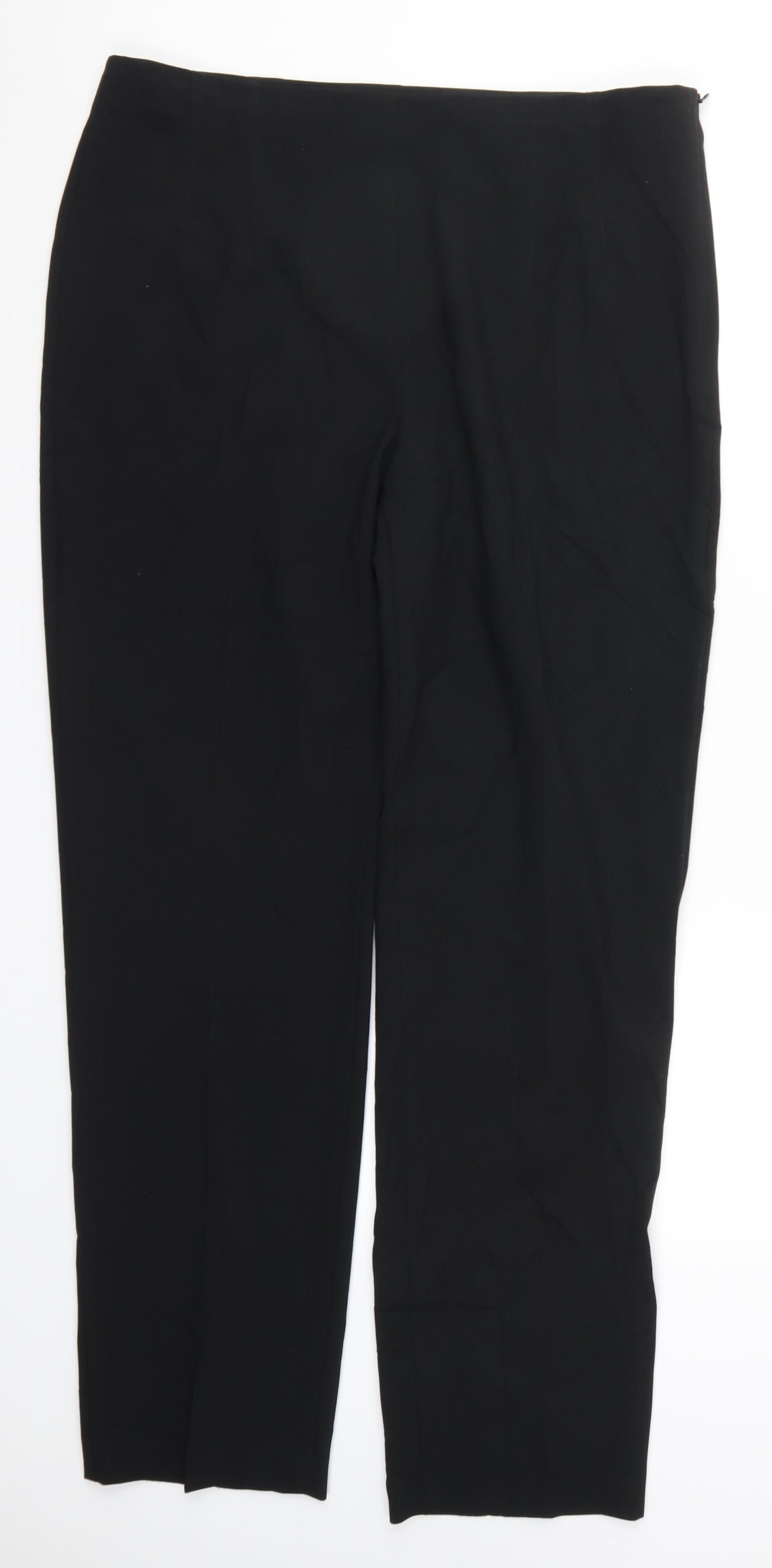 Marks and Spencer Womens Black   Trousers  Size 16 L31 in