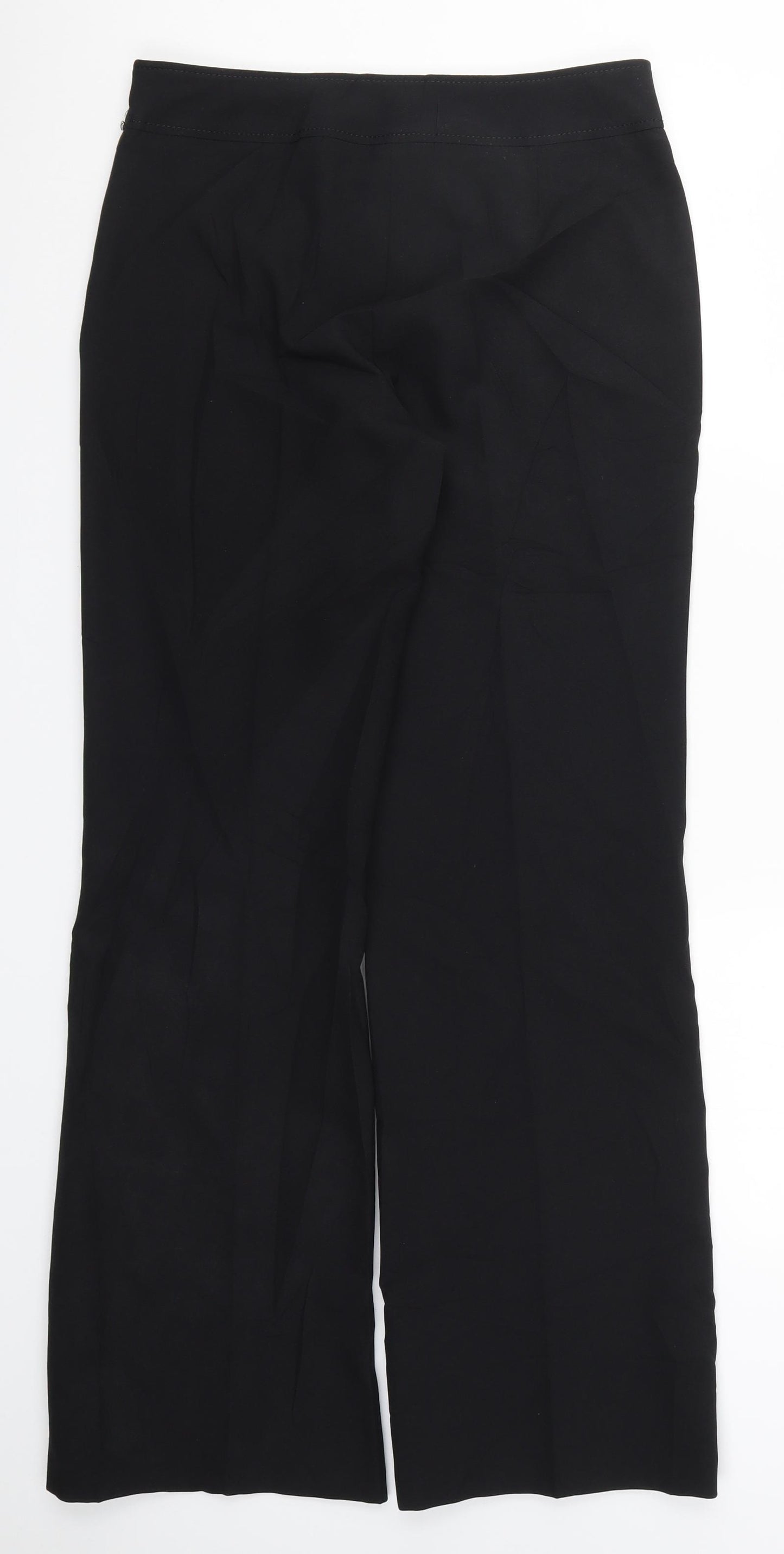 F&F Womens Black   Trousers  Size 8 L31 in