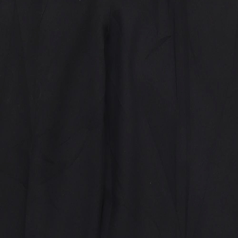 F&F Womens Black   Trousers  Size 8 L31 in