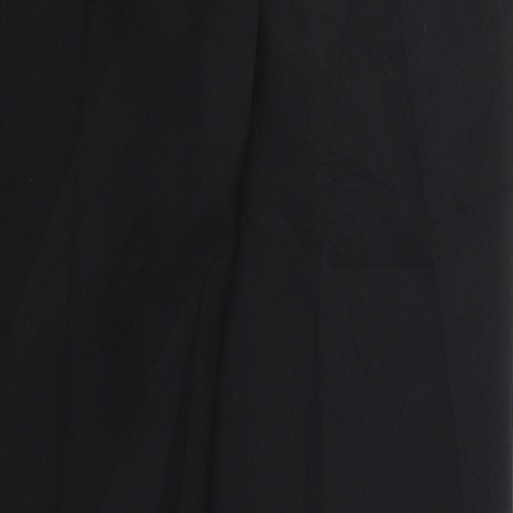 F&F Womens Black   Trousers  Size 8 L31 in