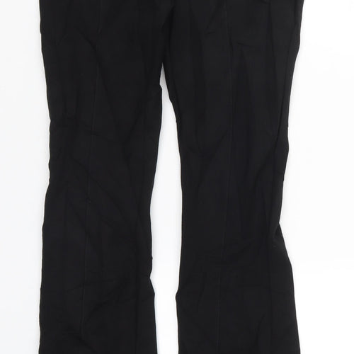 Preworn Womens Black   Trousers  Size 28 in L33 in