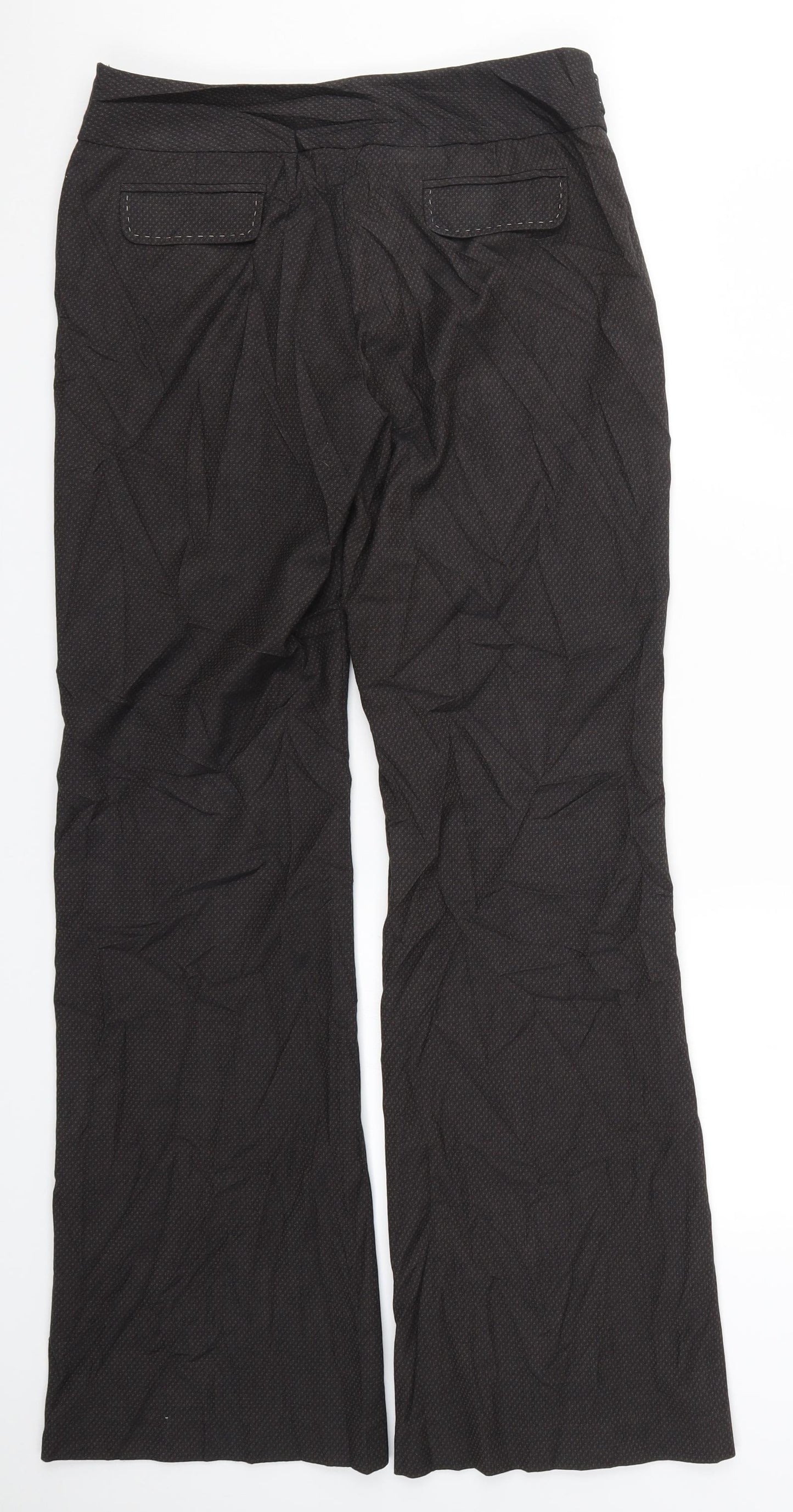 NEXT Womens Brown   Trousers  Size 10 L31.5 in