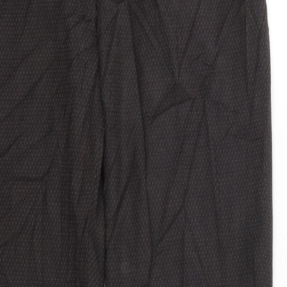 NEXT Womens Brown   Trousers  Size 10 L31.5 in