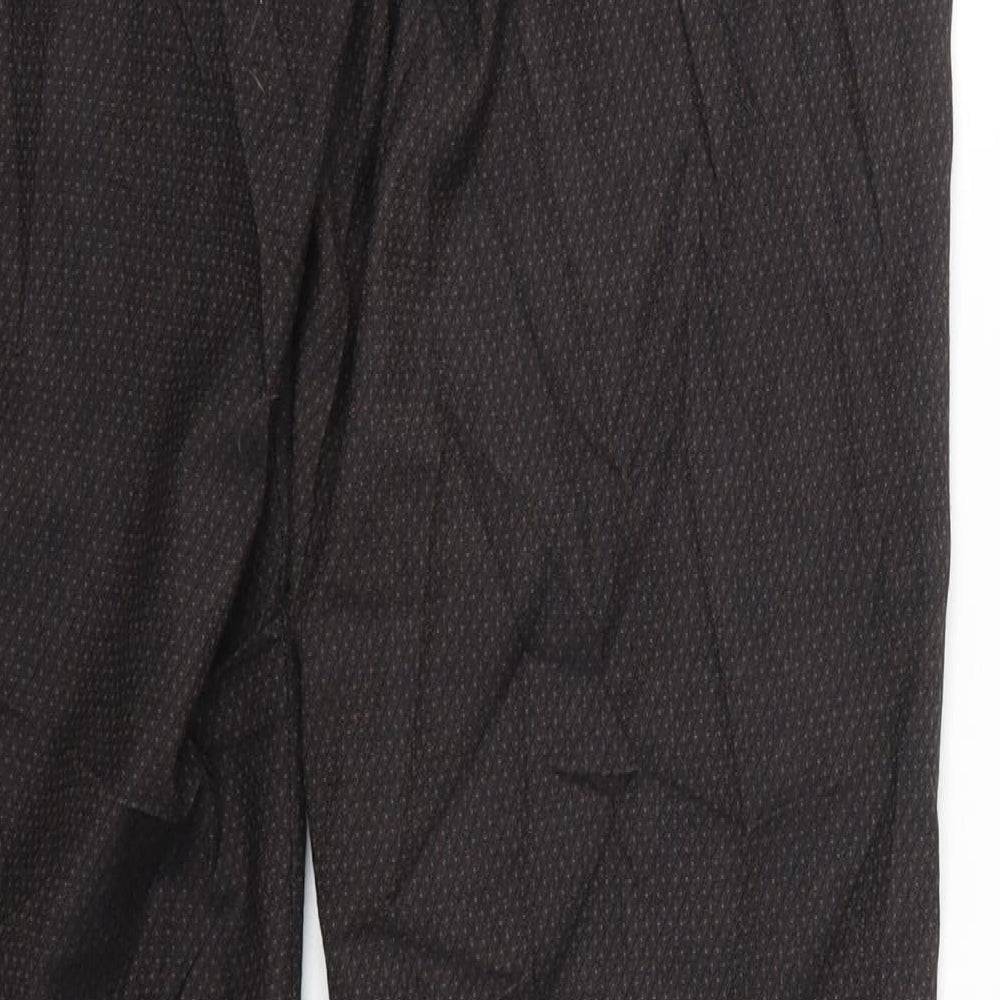 NEXT Womens Brown   Trousers  Size 10 L31.5 in