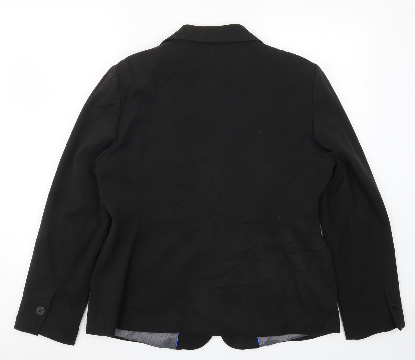 Autonomy Womens Black   Jacket Suit Jacket Size 18