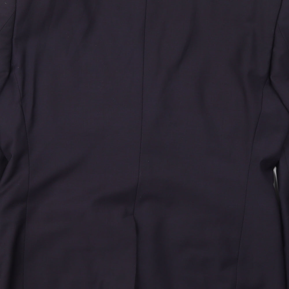 West End Mens Blue   Jacket Suit Jacket Size 38