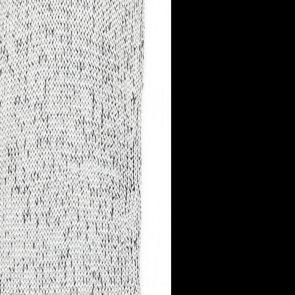 H&M Womens Silver  Knit Tank Dress  Size 10