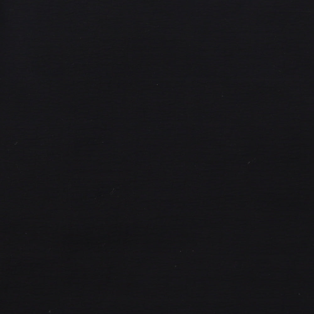 Fat Pour Vous Womens Black   Basic T-Shirt Size L  - Leaf Pattern