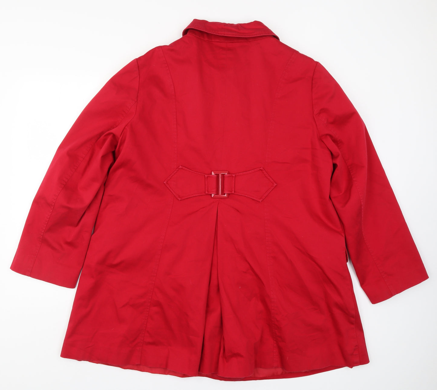 Dorothy Perkins Womens Red   Pea Coat Coat Size 22