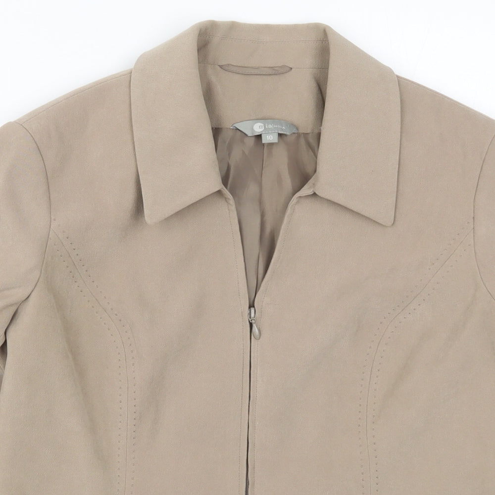 MIA Womens Beige   Jacket  Size 10