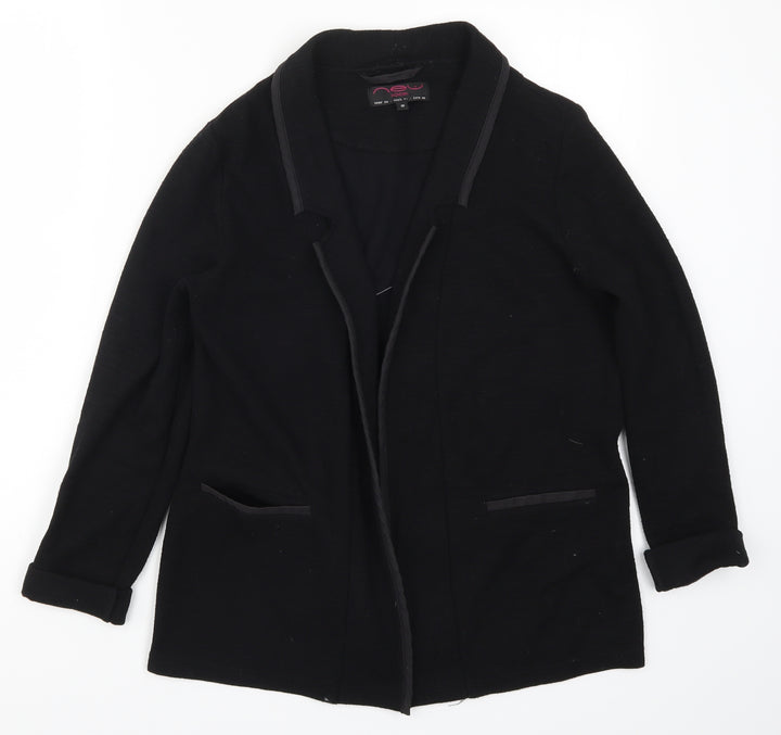 New Look Womens Black Jacket Size 10