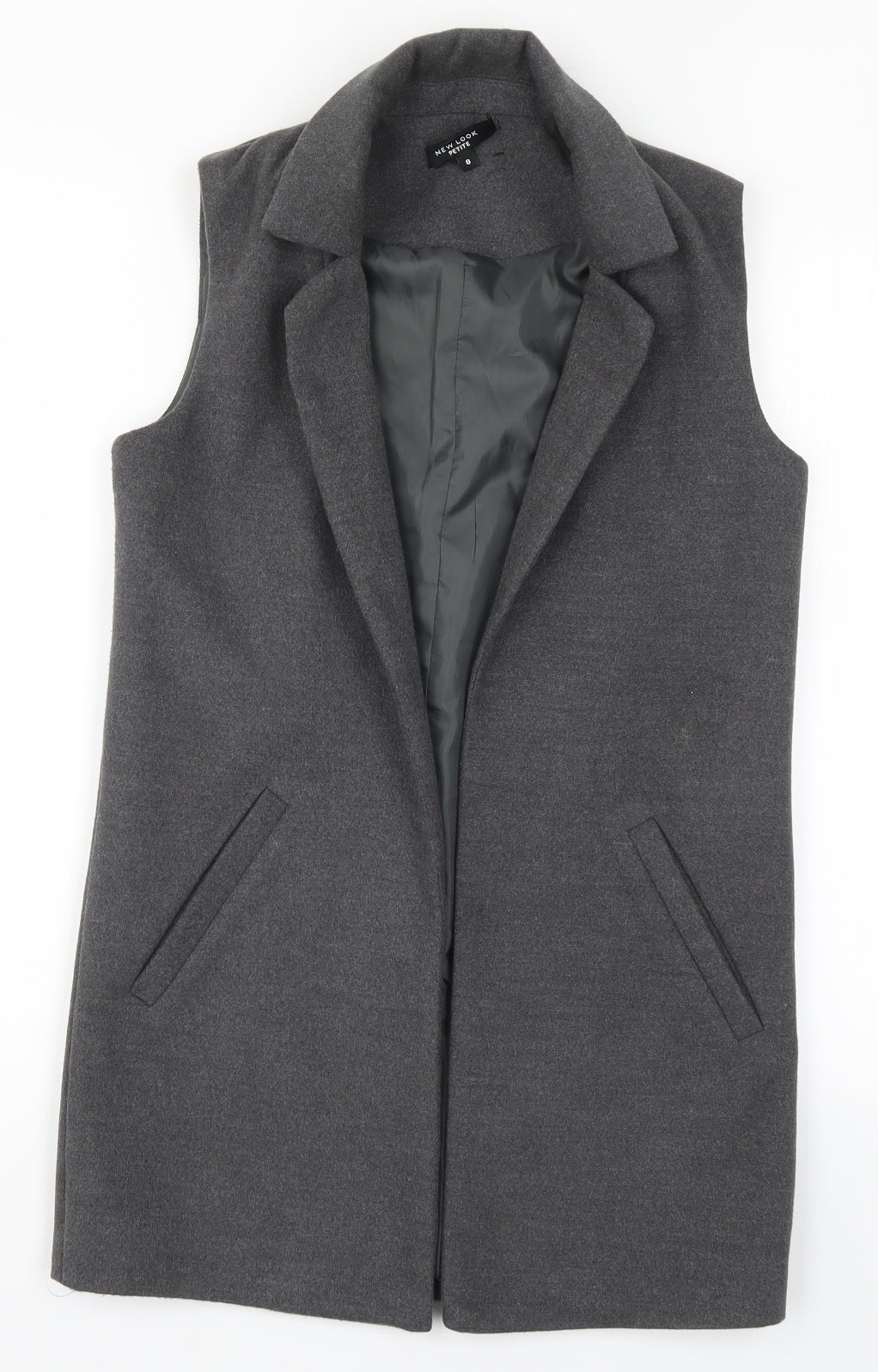 New Look Womens Grey   Jacket  Size 8