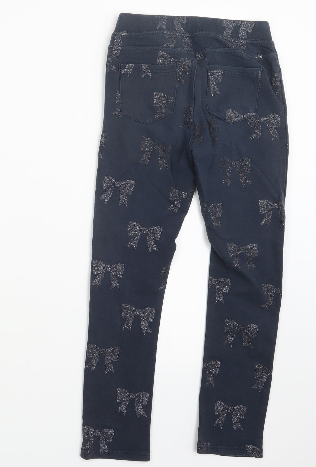 H&M Girls Blue   Capri Trousers Size 10 Years