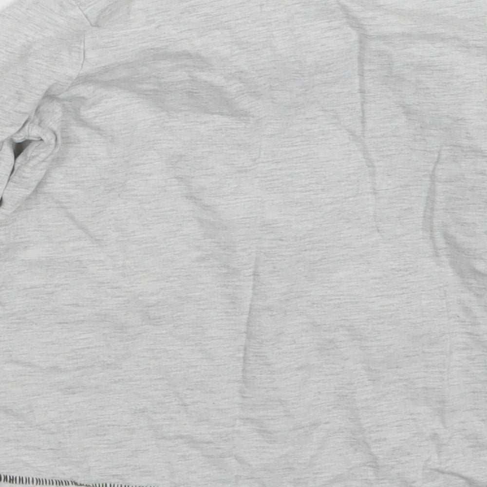 TU Boys Grey   Basic T-Shirt Size 3-4 Years  - Wolf