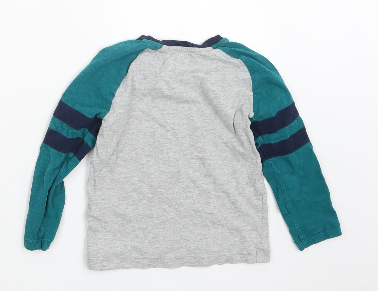 Marks and Spencer Boys Grey   Basic T-Shirt Size 3-4 Years
