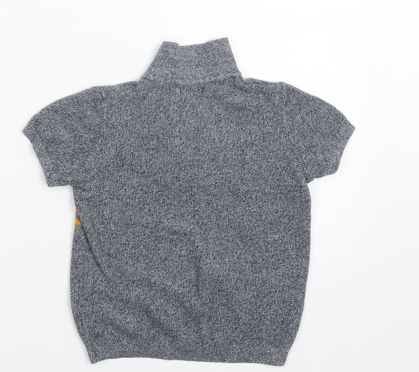 NEXT Boys Grey  Knit Basic Polo Size 2-3 Years