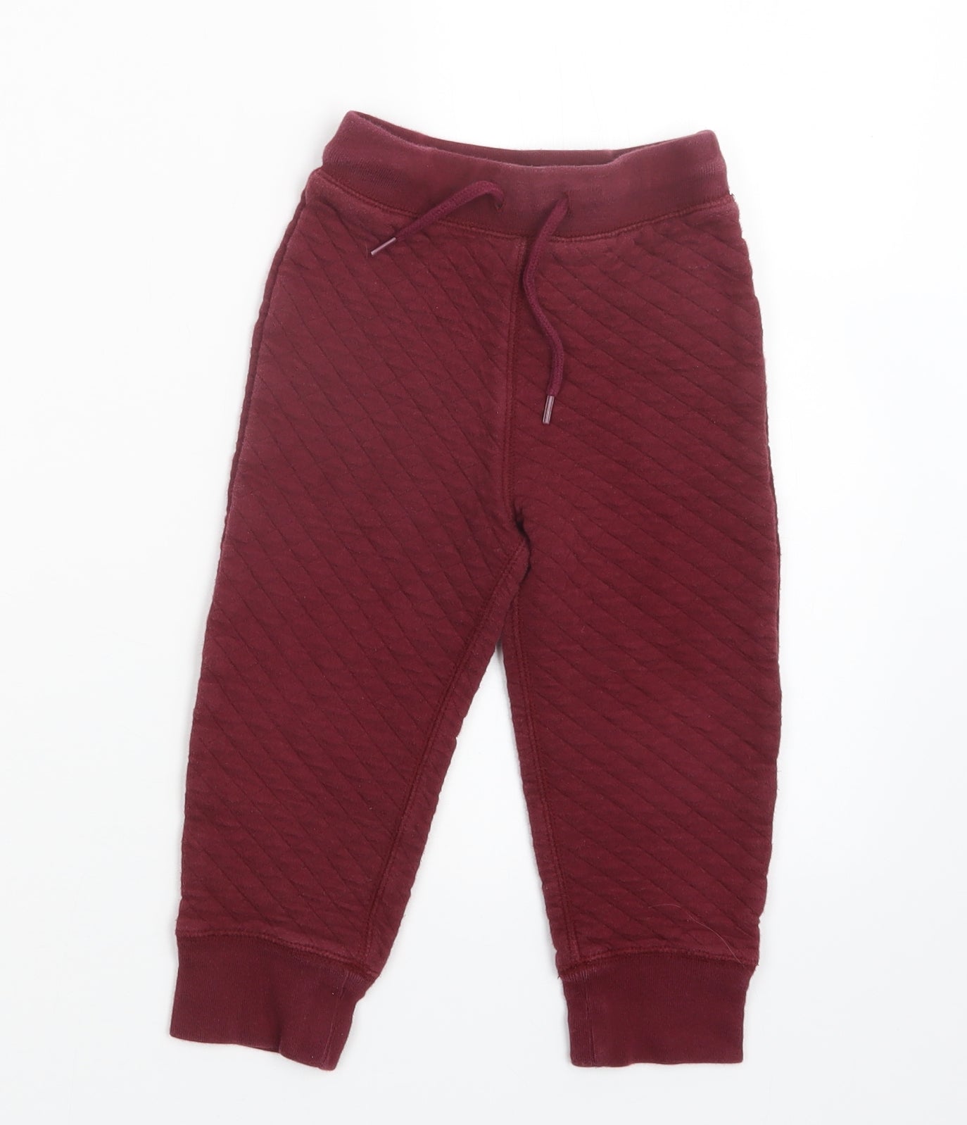 Gap Boys Red   Jogger Trousers Size 3 Years