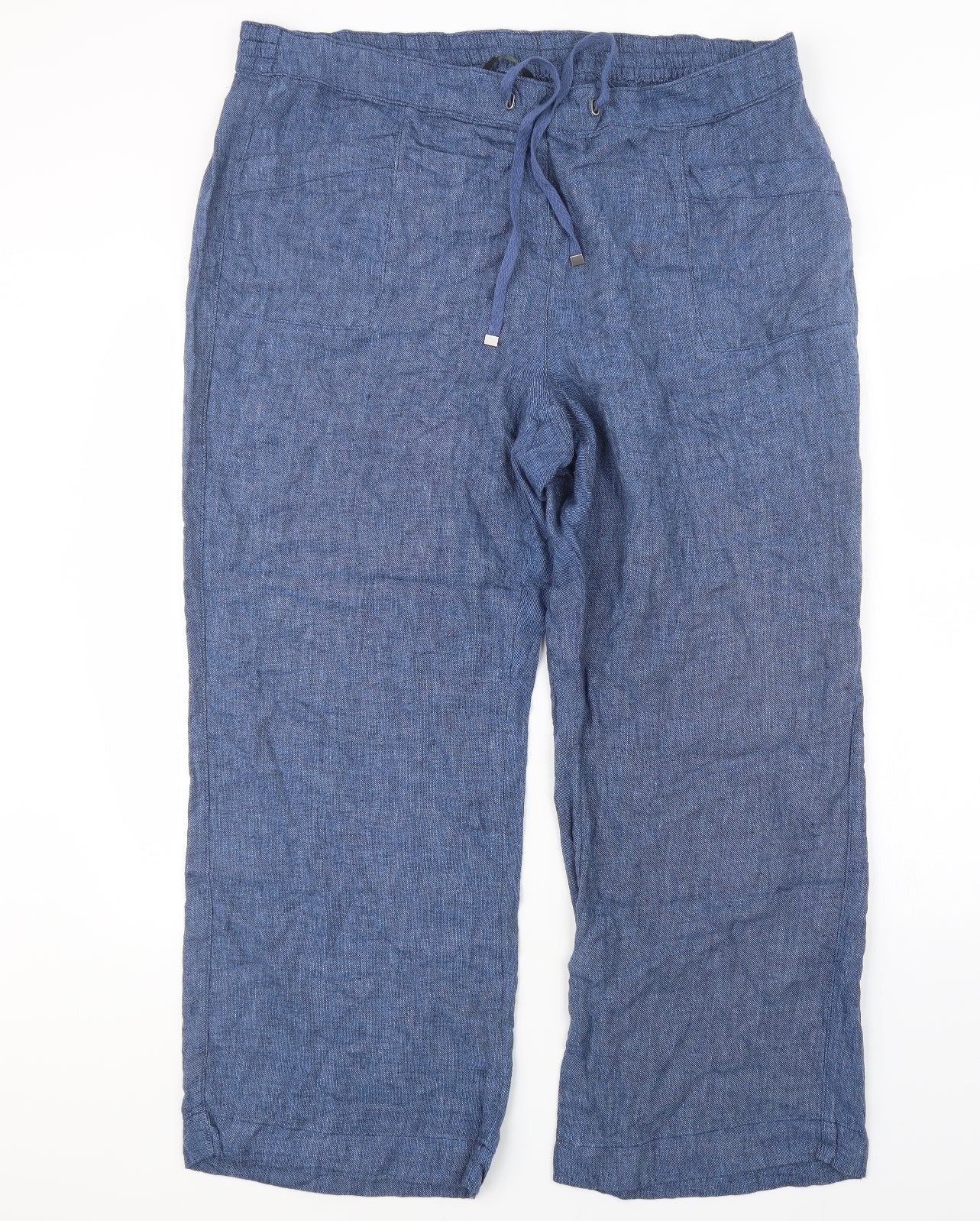 George Womens Blue   Trousers  Size 20 L28 in