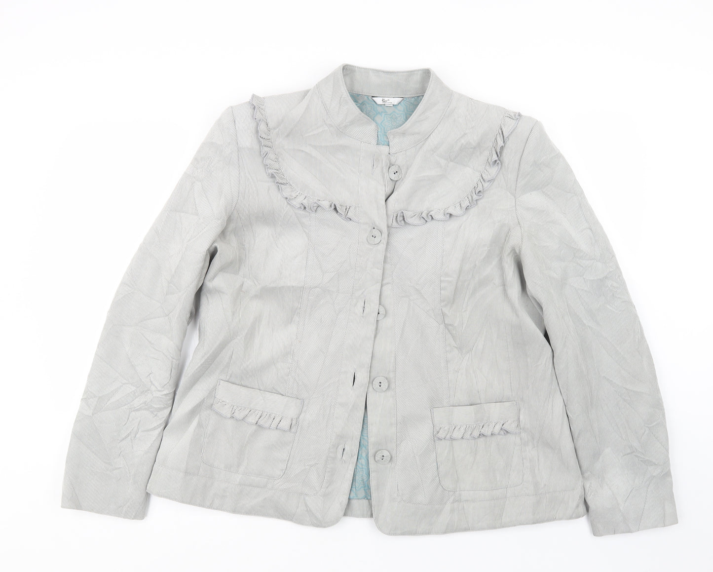 Klass Womens Grey   Jacket  Size 18