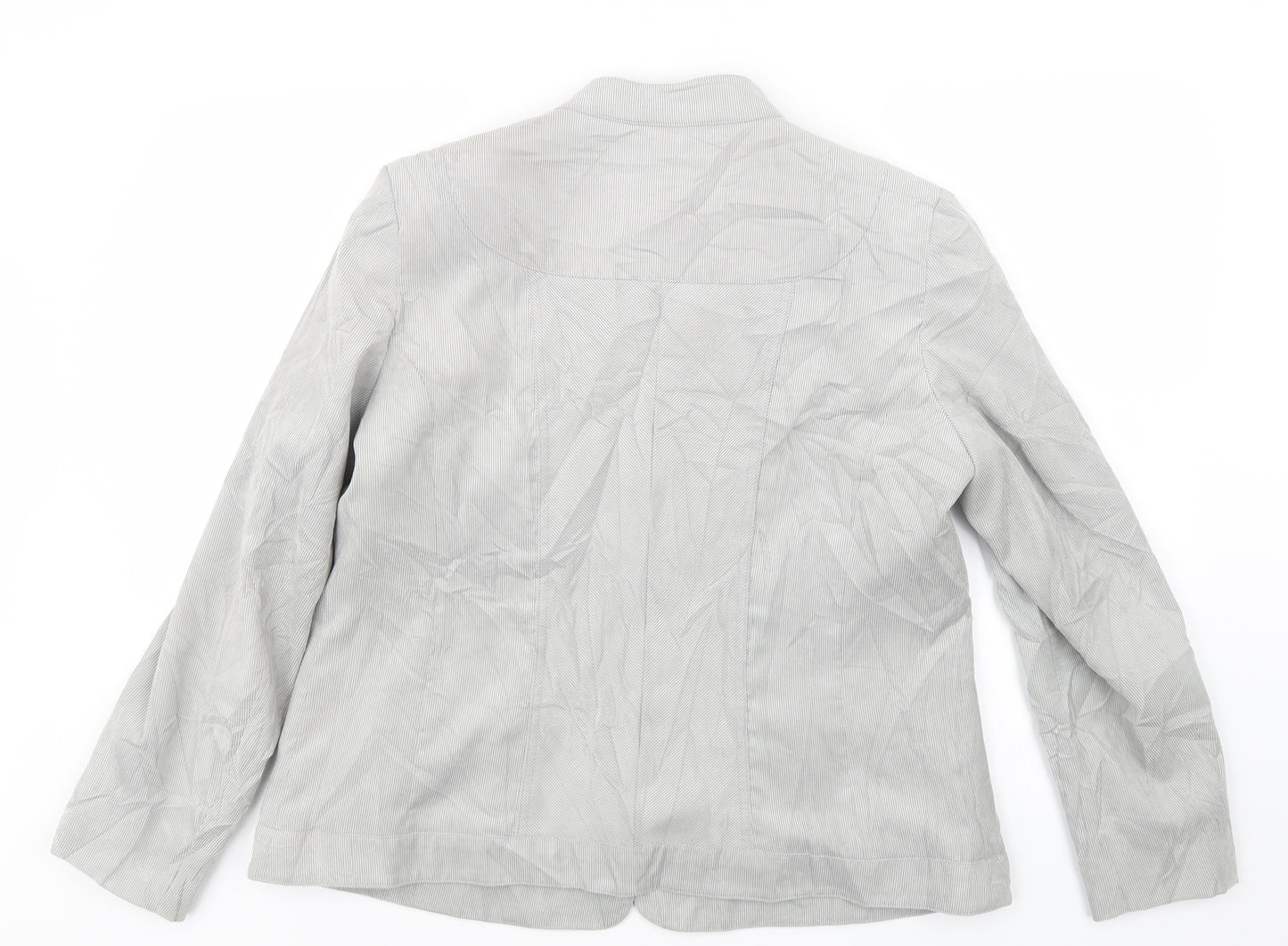 Klass Womens Grey   Jacket  Size 18