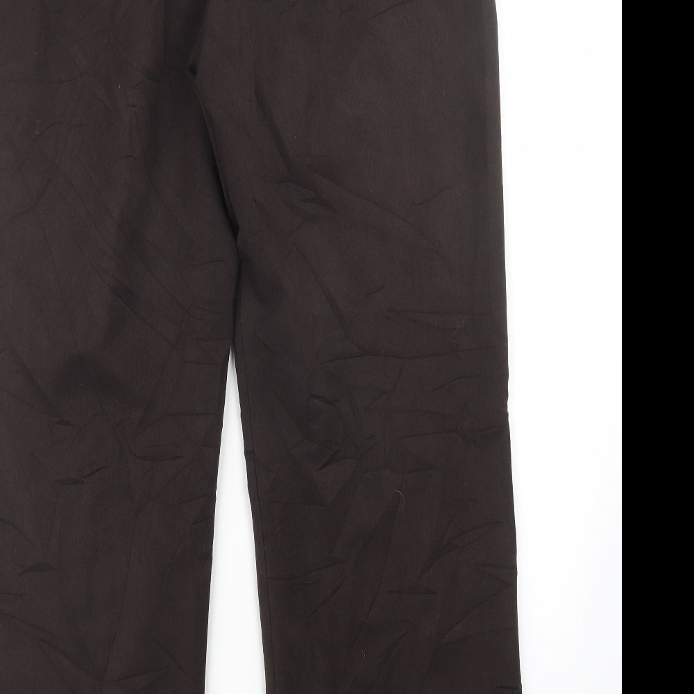 VINCI Womens Brown   Trousers  Size 16 L30 in
