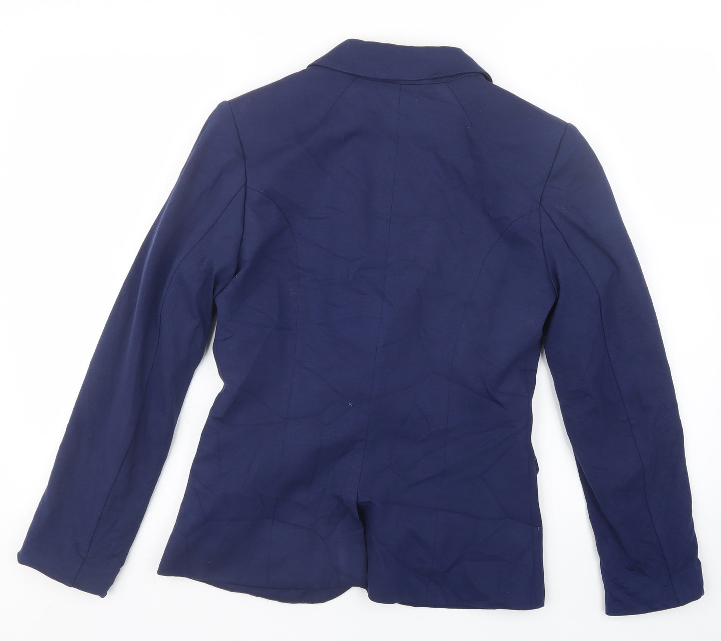 H&M Womens Blue   Jacket Blazer Size 8