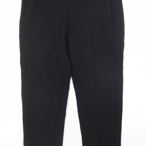 Preworn Womens Black   Trousers  Size 10 L27 in
