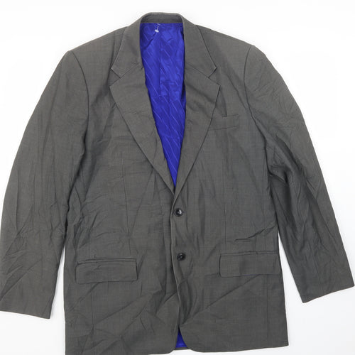 Giorgio Armani Mens Grey   Jacket Suit Jacket Size 40