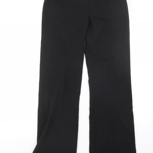 Dorothy Perkins Womens Black   Trousers  Size 8 L31 in