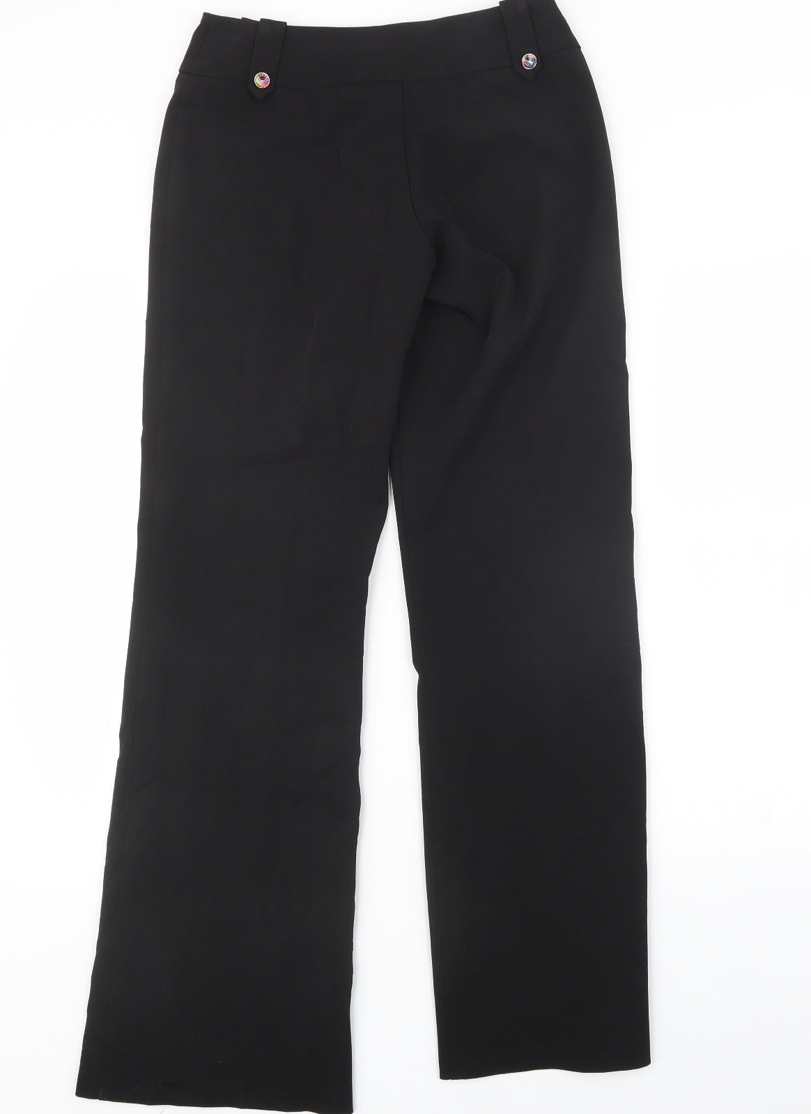 Dorothy Perkins Womens Black   Trousers  Size 8 L31 in
