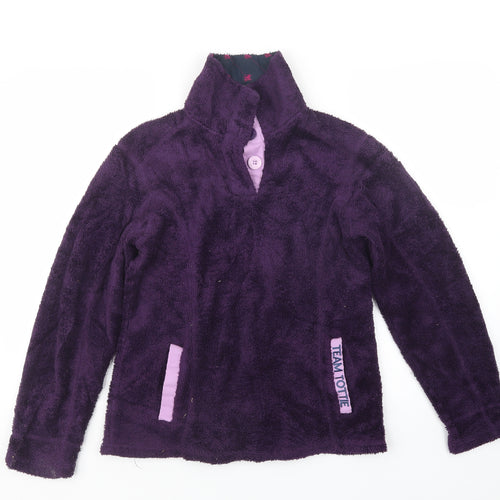 Tottie Womens Purple   Pullover Sweatshirt Size M