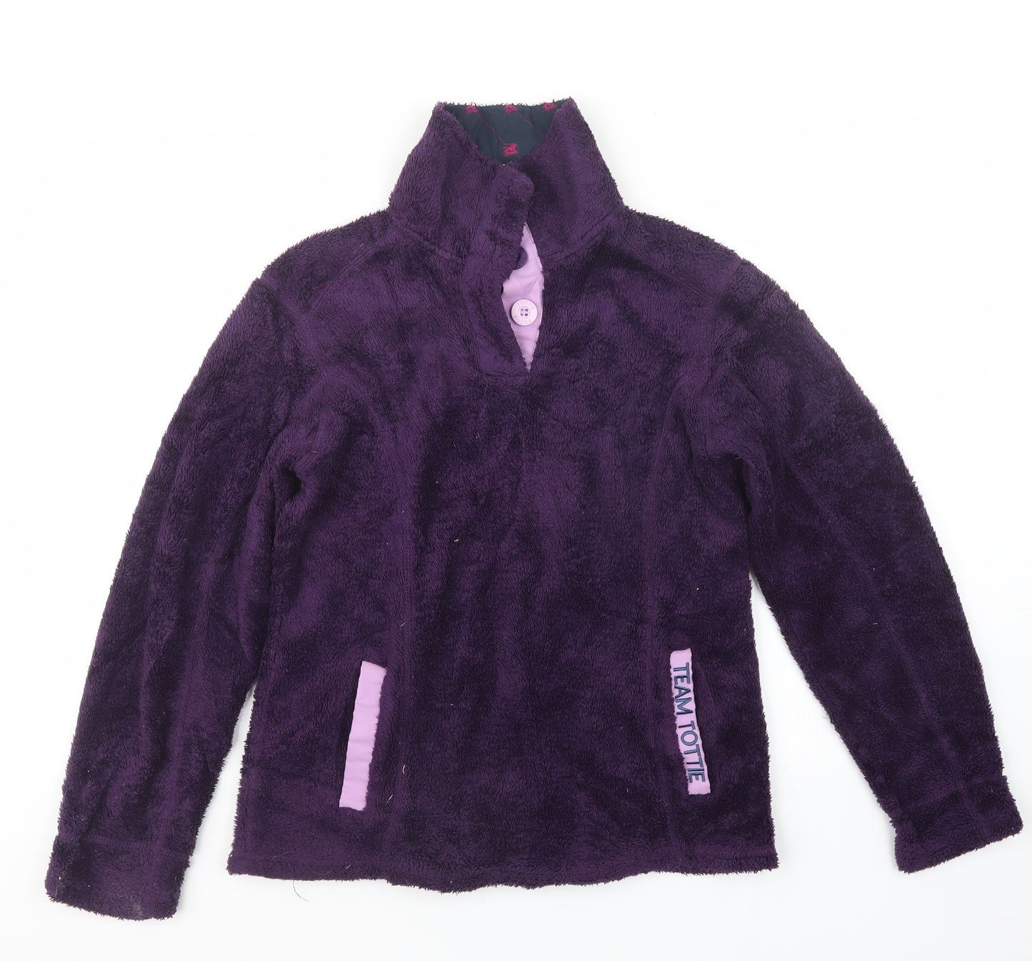 Tottie Womens Purple   Pullover Sweatshirt Size M