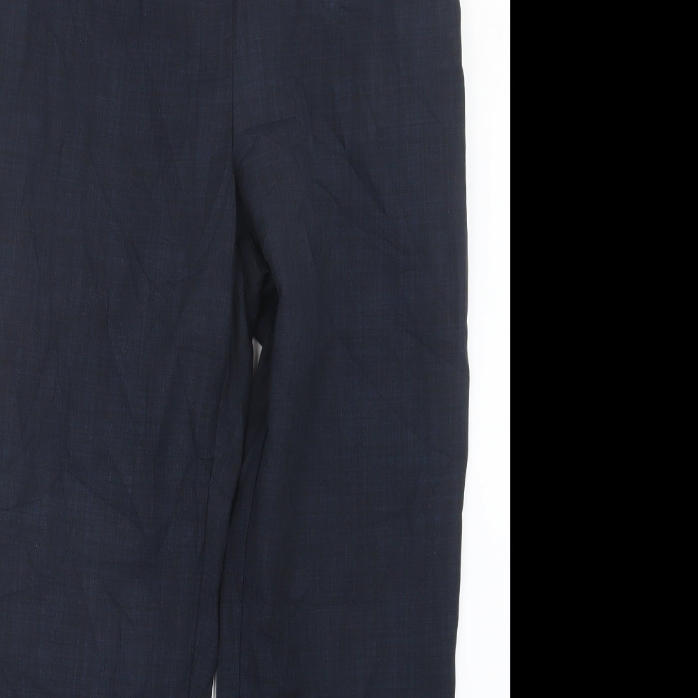 Marks and Spencer Womens Blue   Trousers  Size 14 L28 in