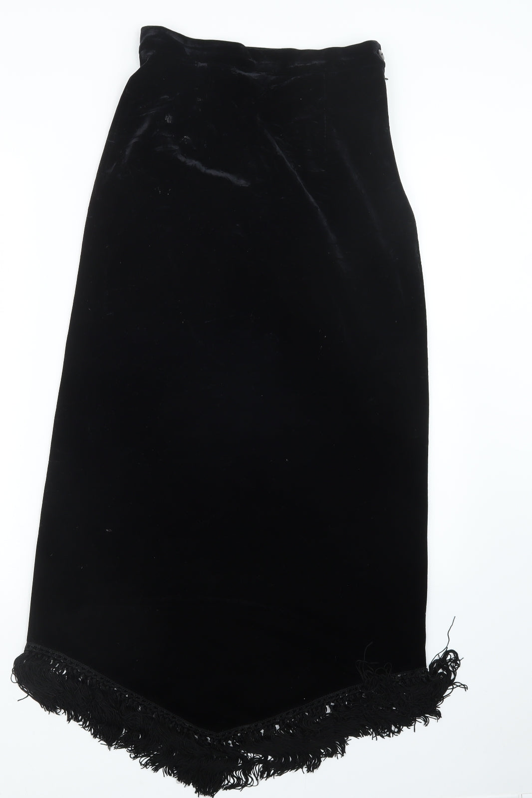 dusk Womens Black  Velvet Maxi Skirt Size 10