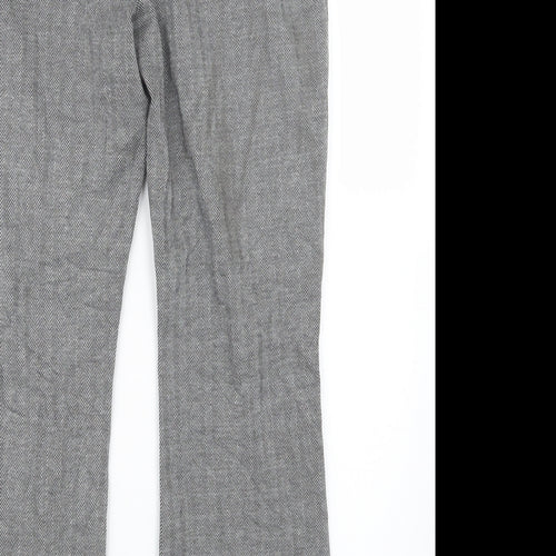 Marks and Spencer Womens Grey   Trousers  Size 14 L28 in