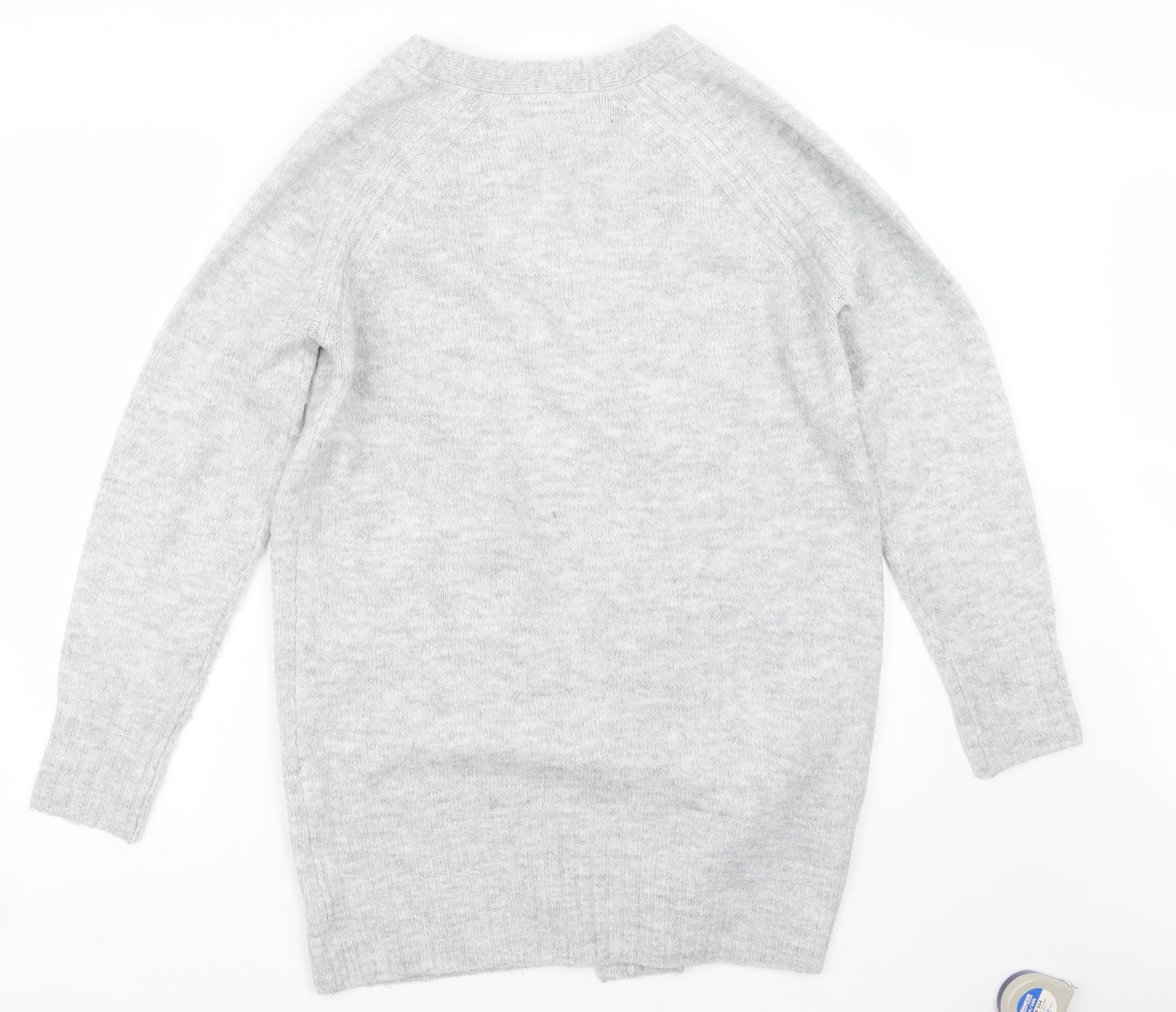 George Womens Grey  Knit Cardigan Jumper Size 12