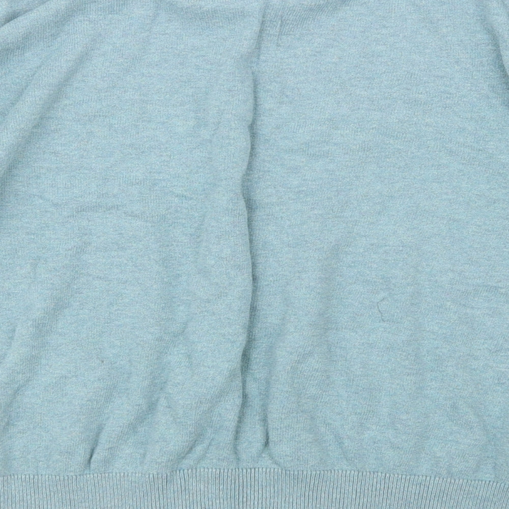 George Mens Blue  Knit Pullover Jumper Size M