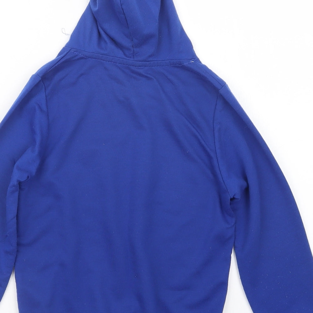 Preworn Boys Blue   Pullover Hoodie Size 6-7 Years  - Fortnite