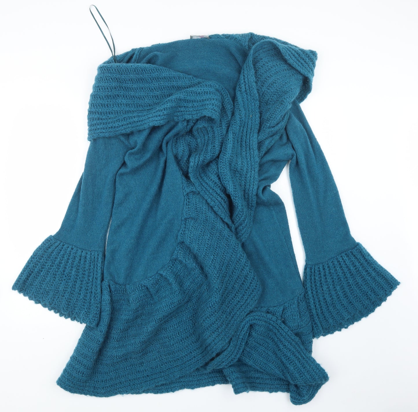 Per Una Womens Blue  Knit Cardigan Jumper Size L