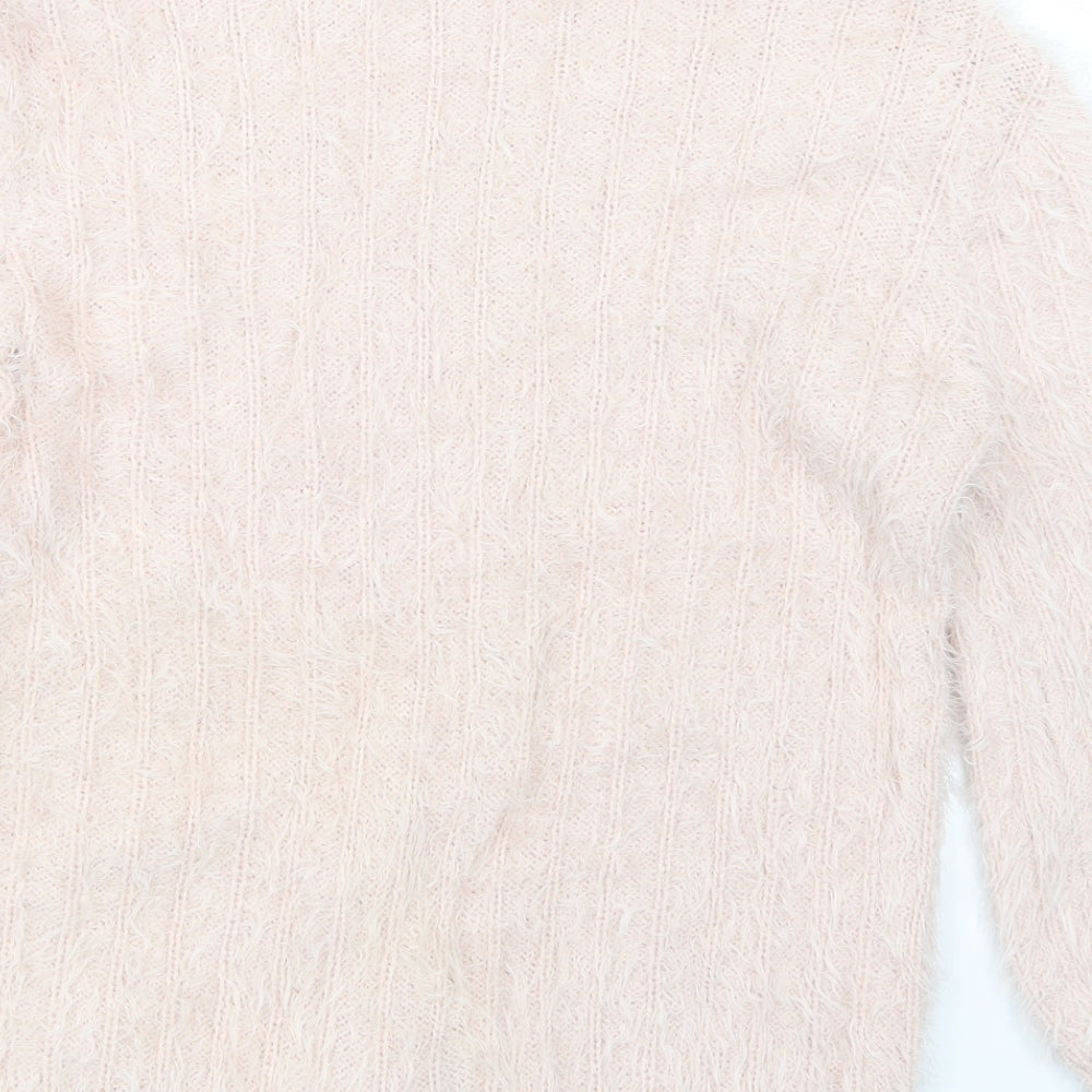 Zara Girls Pink   Pullover Jumper Size 11-12 Years