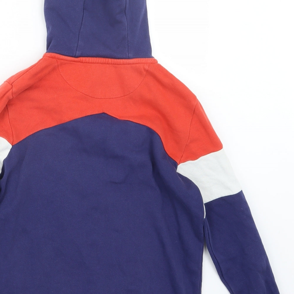 Nutmeg Boys Blue   Full Zip Hoodie Size 10-11 Years