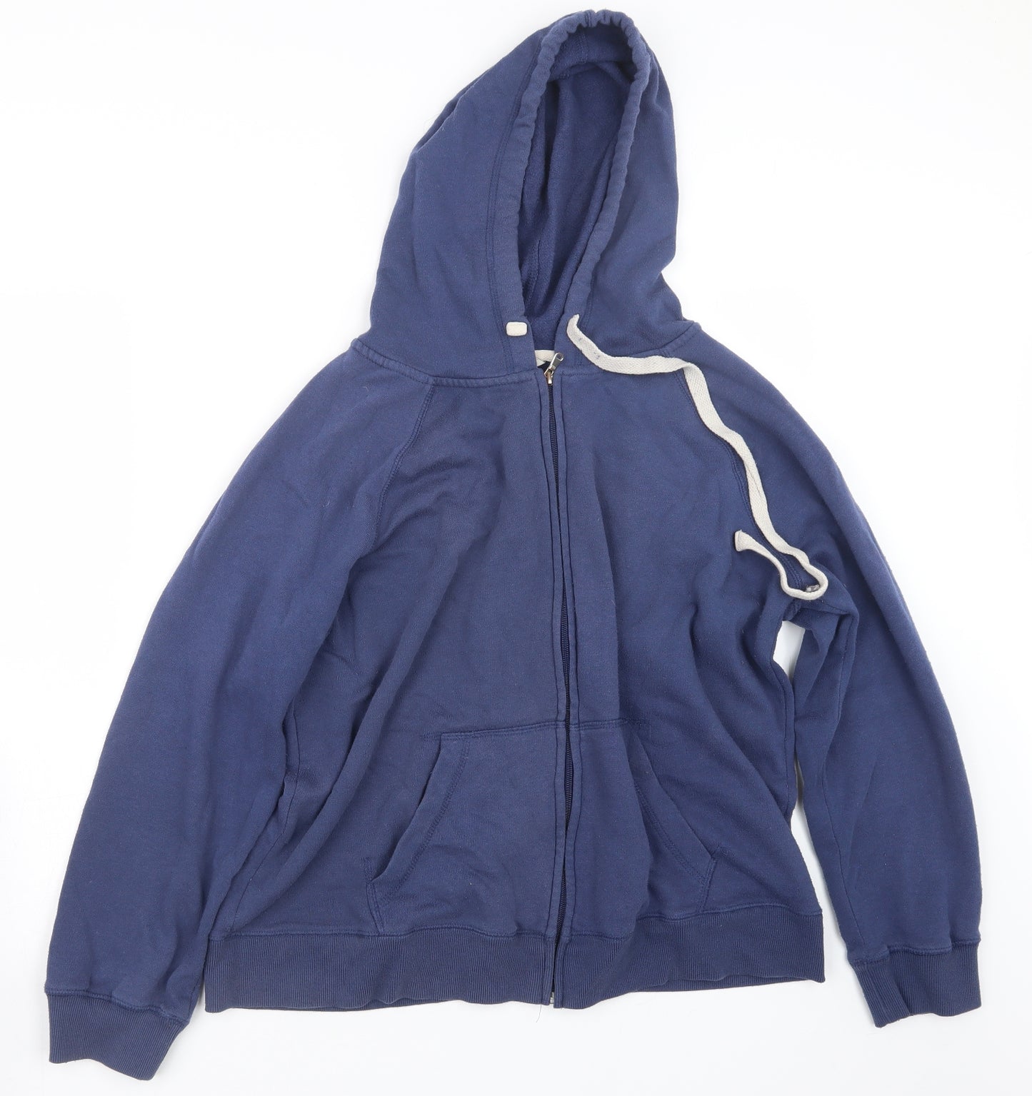 Peacocks Womens Blue   Full Zip Hoodie Size 20